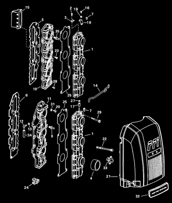 EVINRUDE-JOHNSON 335362 O-RING C=1
