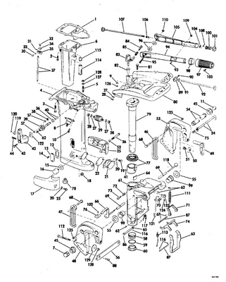 EVINRUDE-JOHNSON 306404 SCREW C=6