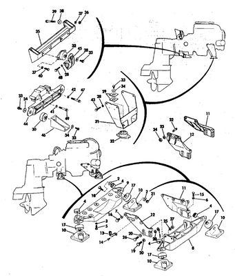 EVINRUDE-JOHNSON 309336 LOCKWASHER C=6