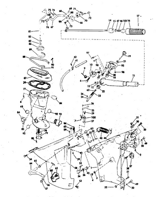 EVINRUDE-JOHNSON 310052 SCREW C=6