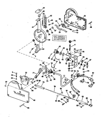 EVINRUDE-JOHNSON 310096 SCREW C=6