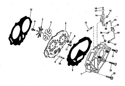 EVINRUDE-JOHNSON 315991 GASKET C=4