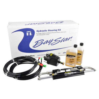 Order SEASTAR SOLUTIONS _ 14661417 _ BayStar Compact Hydraulic Outboard Steering Kit with 30' Tubing Order SEASTAR SOLUTIONS _ 14661417 _ BayStar Compact Hydraulic Outboard Steering Kit with 30' Tubing