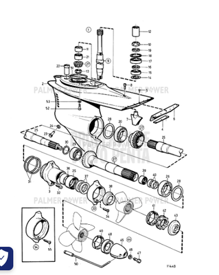 Order VOLVO PENTA 872766 Lower Gear Order VOLVO PENTA 872766 Lower Gear