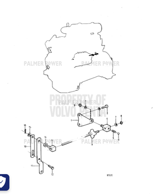 Order VOLVO PENTA 946599 Spring Washer