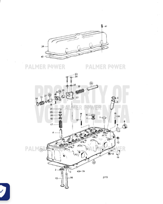 Order VOLVO PENTA 950045 Cross Recessed Screw