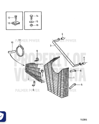 Order VOLVO PENTA 955156 Cross Recessed Screw