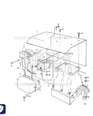 Order VOLVO PENTA 955948 Toothed Washer