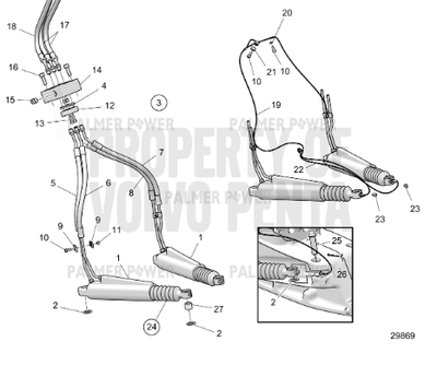 Order VOLVO PENTA 993453 Hex. Socket Screw