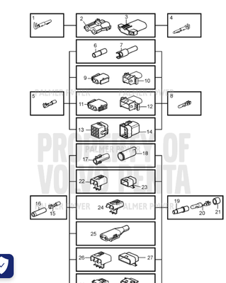 Order VOLVO PENTA 1307035 Housing