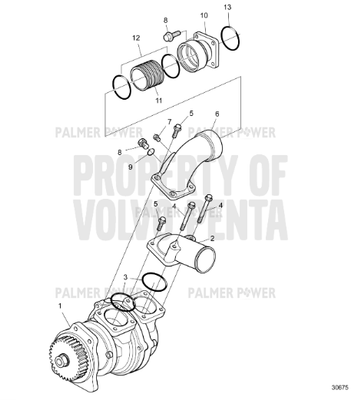 Order VOLVO PENTA 3595028 Seawater Pump | Sea Water Pump, Components Order VOLVO PENTA 3595028 Seawater Pump | Sea Water Pump, Components