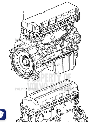 Order VOLVO PENTA 3801517 Longblock