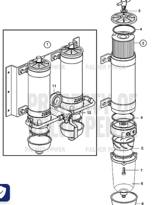 Order VOLVO PENTA 3838855 Bowl