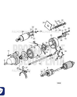 Order VOLVO PENTA 20460120 Clamp