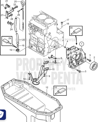 Order VOLVO PENTA 21062227 Dipstick