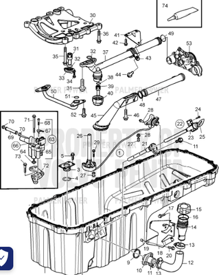 Order VOLVO PENTA 21496432 Cap