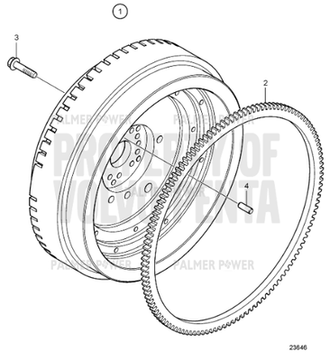 Order VOLVO PENTA 21510858 Flywheel
