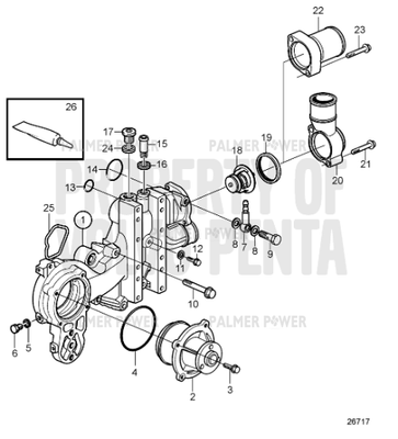 Order VOLVO PENTA 21527767 O-Ring