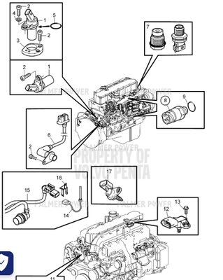 Order VOLVO PENTA 21662518 Cable