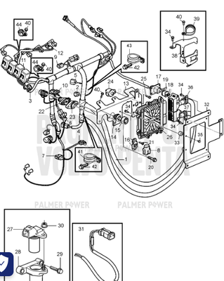 Order VOLVO PENTA 21759155 Bracket
