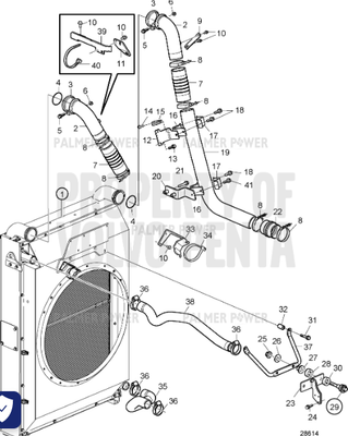 Order VOLVO PENTA 22091985 Bracket