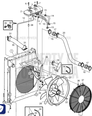 Order VOLVO PENTA 22274016 Bracket