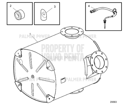 Order VOLVO PENTA 23011585 Silencer | Scr Muffler Order VOLVO PENTA 23011585 Silencer | Scr Muffler