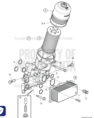 Order VOLVO PENTA 23040017 Oil Module