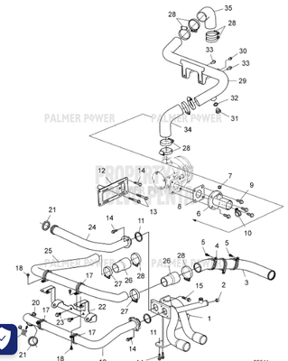 Order VOLVO PENTA 23192930 Bracket