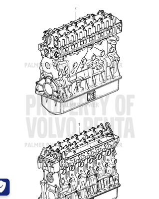 Order VOLVO PENTA 23375619 Longblock
