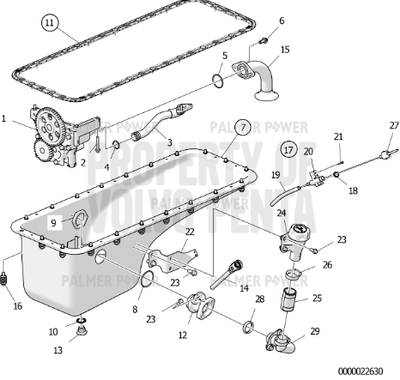 Order VOLVO PENTA 23667044 Oil Dipstick
