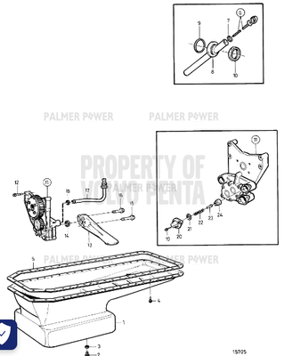 Order VOLVO PENTA 23716335 Screw