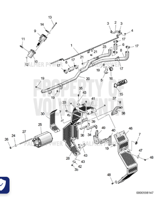 Order VOLVO PENTA 23816790 Bracket