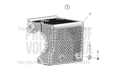 Order VOLVO PENTA 23855872 Heat Shield