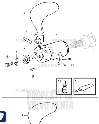 Order VOLVO PENTA 23974207 Anode Kit | Aluminium