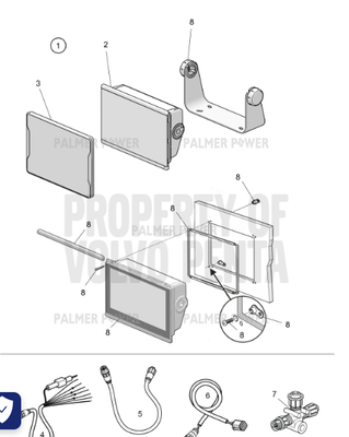 Order VOLVO PENTA 23988939 Mounting Kit | B9Xsv & B9
