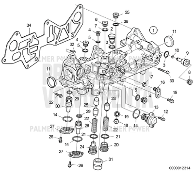 Order VOLVO PENTA 24043197 Oil Filter Housing