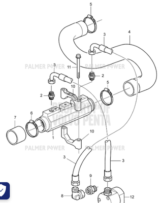 Order VOLVO PENTA 992202 Nipple