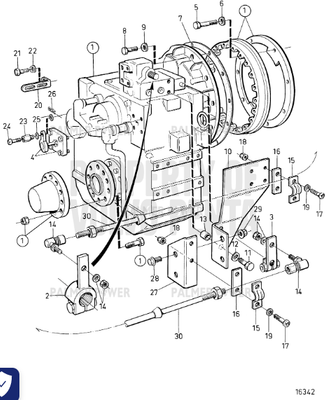 Order VOLVO PENTA 807184 Spacer Sleeve