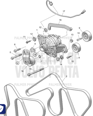 Order VOLVO PENTA 984826 Flange Screw Order VOLVO PENTA 984826 Flange Screw