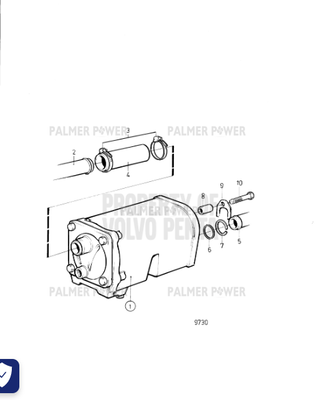 Order VOLVO PENTA 944386 Rubber Hose