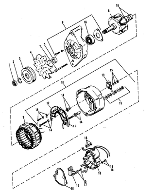 Order MERCURY 72775 Rotor (Includes Bearings)