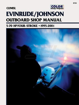 STERNDRIVE B753 Johnson/Evinrude 4-Stk Motor Shop Manual