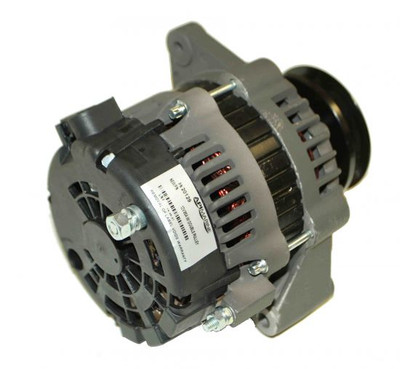 STERNDRIVE 20129 Marine Power 12V 95-Amp 2" Mounting Foot Double V-Groove Pulley, Replaces # Ra097007B