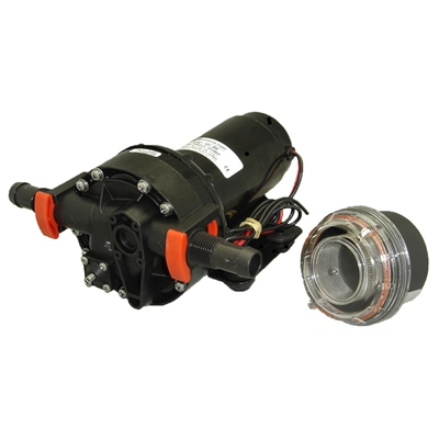 JOHNSON PUMP 10-13252-103-BW Aqua Jet 4.0 Gpm 12V Baitwell Pump JOHNSON PUMP 10-13252-103-BW Aqua Jet 4.0 Gpm 12V Baitwell Pump