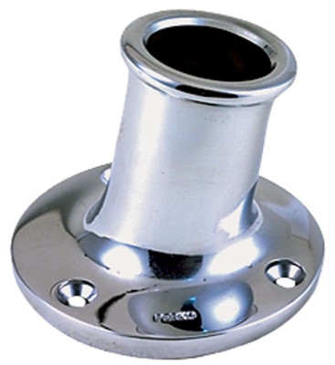 Order PERKO 0220DP1CHR Upright Flag Pole Sockets - Bow and Stern