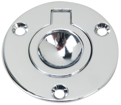 Order PERKO 1232DP1CHR Round Chrome Flush Ring Pull