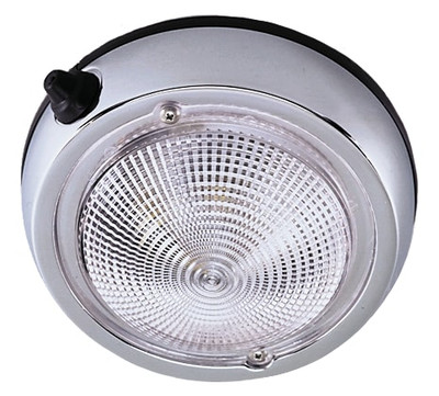 Order PERKO 0300DP2CHR Fig. 0300 Surface Mount Chromed Dome Light - 6", 12V Order PERKO 0300DP2CHR Fig. 0300 Surface Mount Chromed Dome Light - 6", 12V