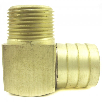 PLEASURECRAFT R024006A 90 Degree 3/4 Npt X 1 Inch Hose Barb Elbow PLEASURECRAFT R024006A 90 Degree 3/4 Npt X 1 Inch Hose Barb Elbow