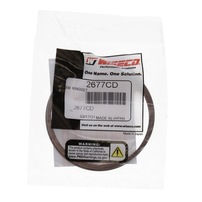 Order WISECO 2966TDW Piston Ring Set, 2 Cycle, 75.40 MM Bore Order WISECO 2966TDW Piston Ring Set, 2 Cycle, 75.40 MM Bore